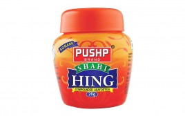 Pushp Shahi Hing Compounded Asafoetida  Plastic Jar  20 grams